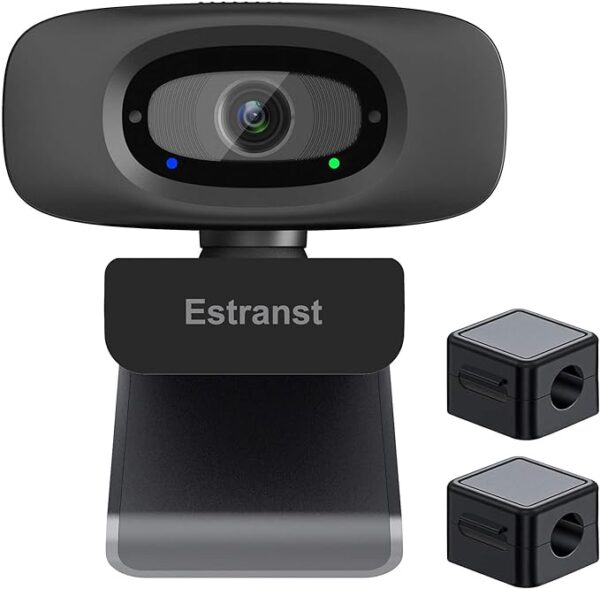 2K Quad HD Webcam with Privacy Cover